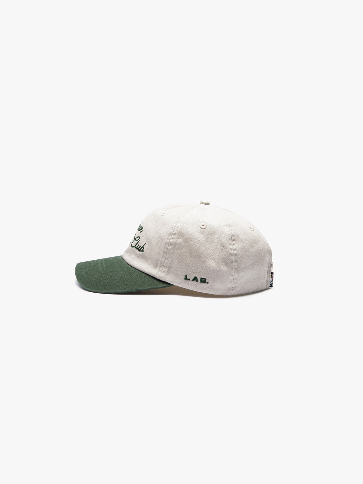 SOCIETY - DAD CAP - CREAM/GREEN