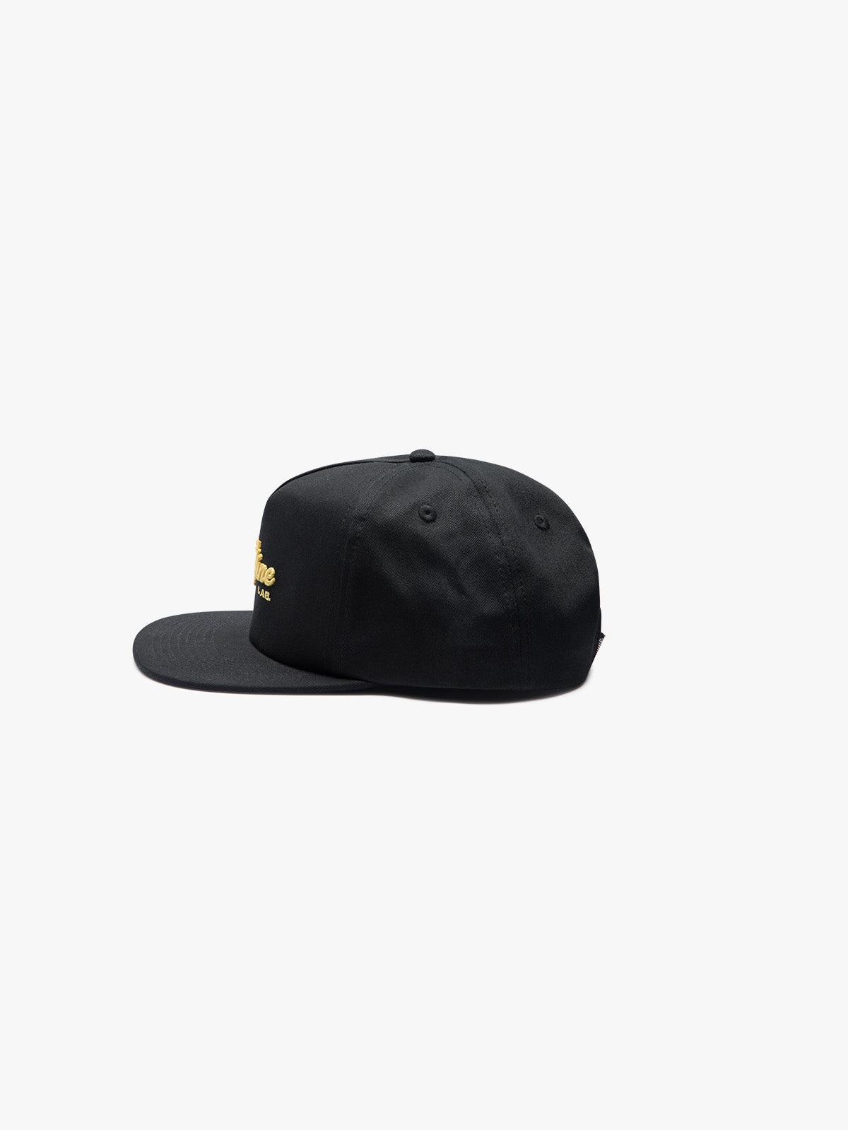 SIGNATURE LOGO - 5-PANEL UNSTRUCTURED SNAPBACK - BLACK