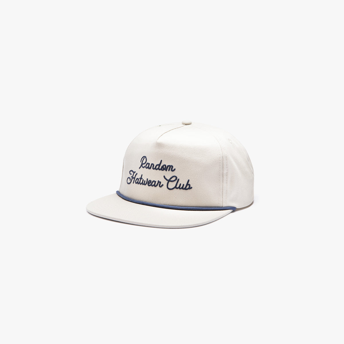 SOCIETY - 5-PANEL UNSTRUCTURED SNAPBACK - CREAM