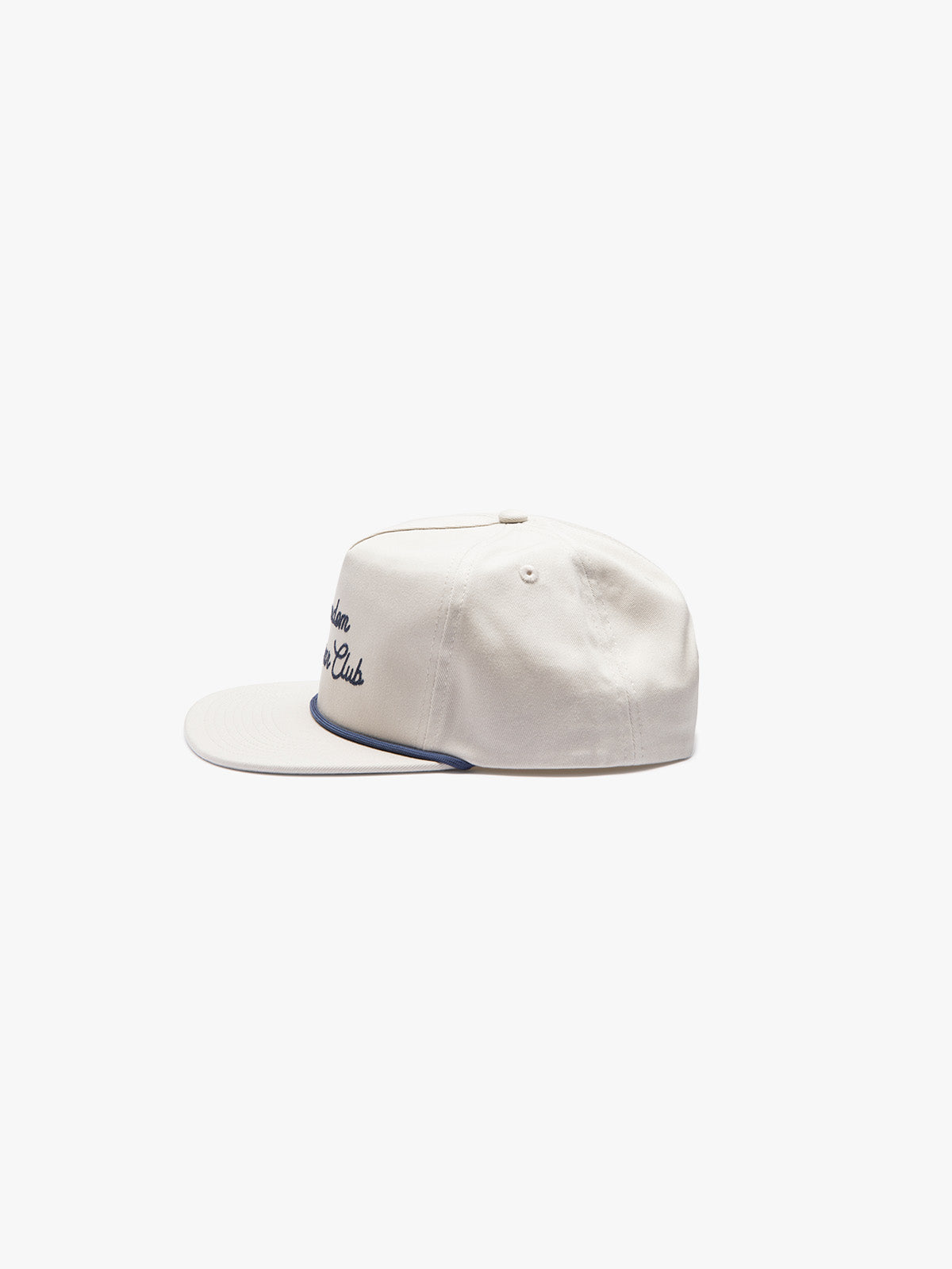 SOCIETY - 5-PANEL UNSTRUCTURED SNAPBACK - CREAM