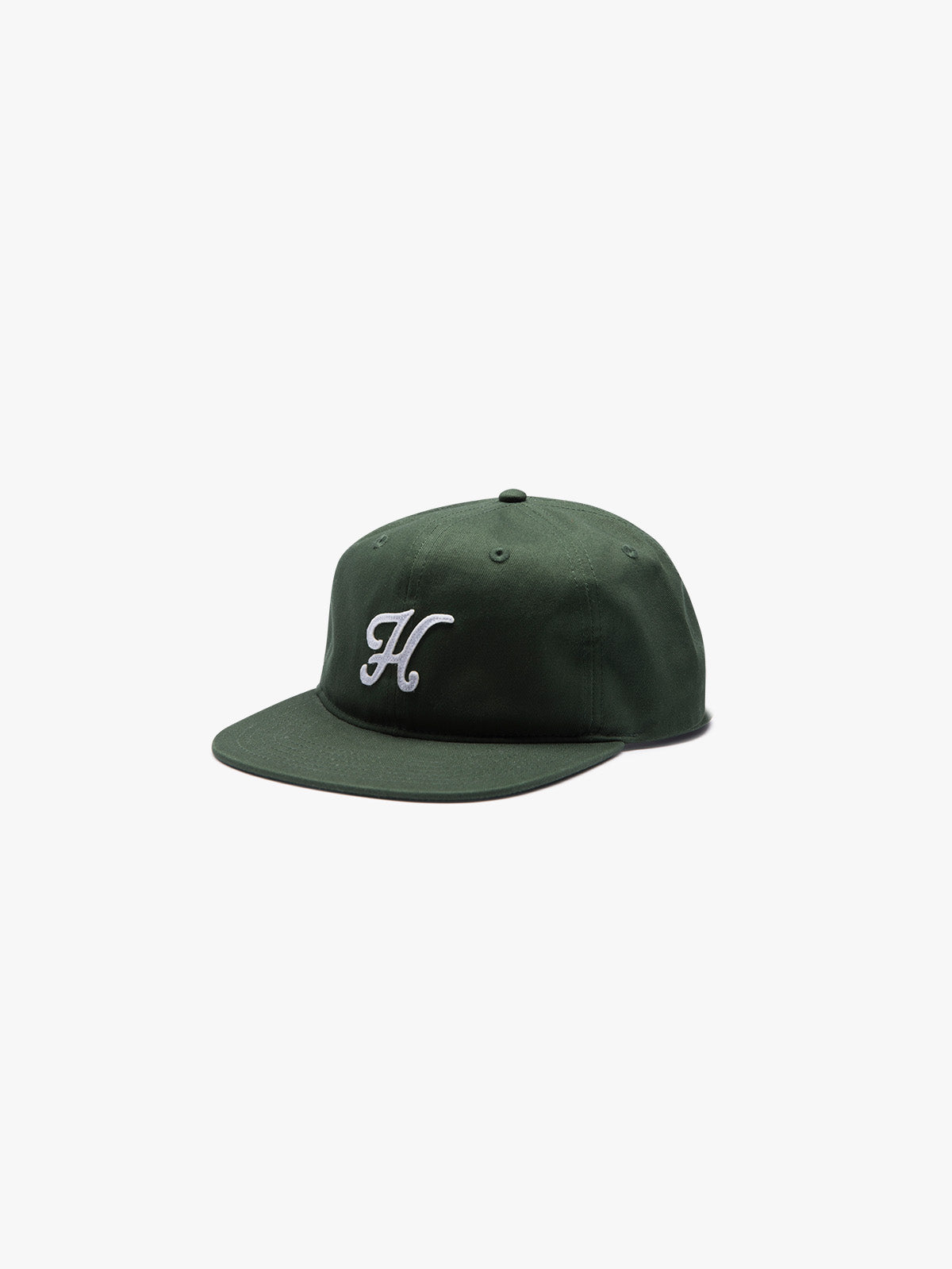 HERITAGE LOGO - 6-PANEL UNSTRUCTURED SNAPBACK - GREEN