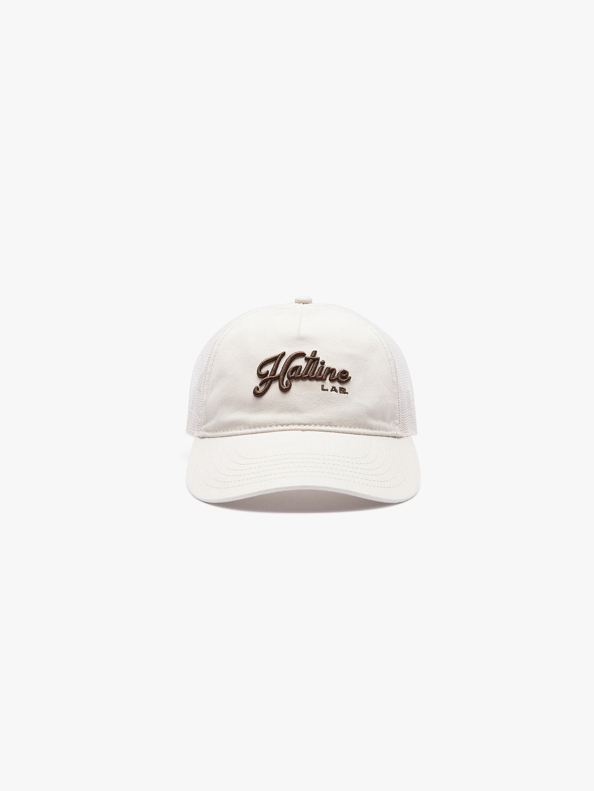 SIGNATURE LOGO - TRUCKER CAP - CREAM