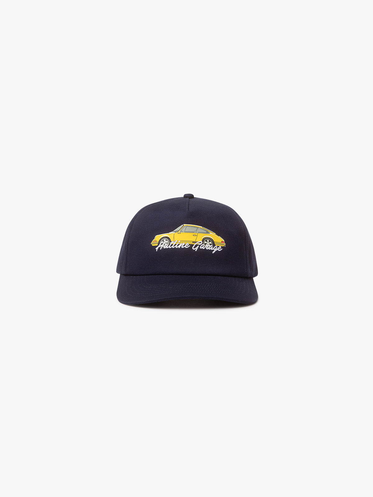 HATLINE GARAGE - 5-PANEL UNSTRUCTURED SNAPBACK - NAVY