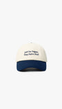 HAPPY - DAD CAP - NAVY/CREAM