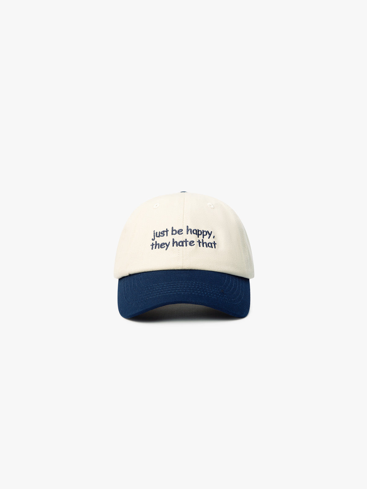 HAPPY - DAD CAP - NAVY/CREAM
