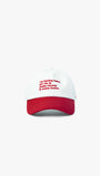 BORING - DAD CAP - WHITE/RED
