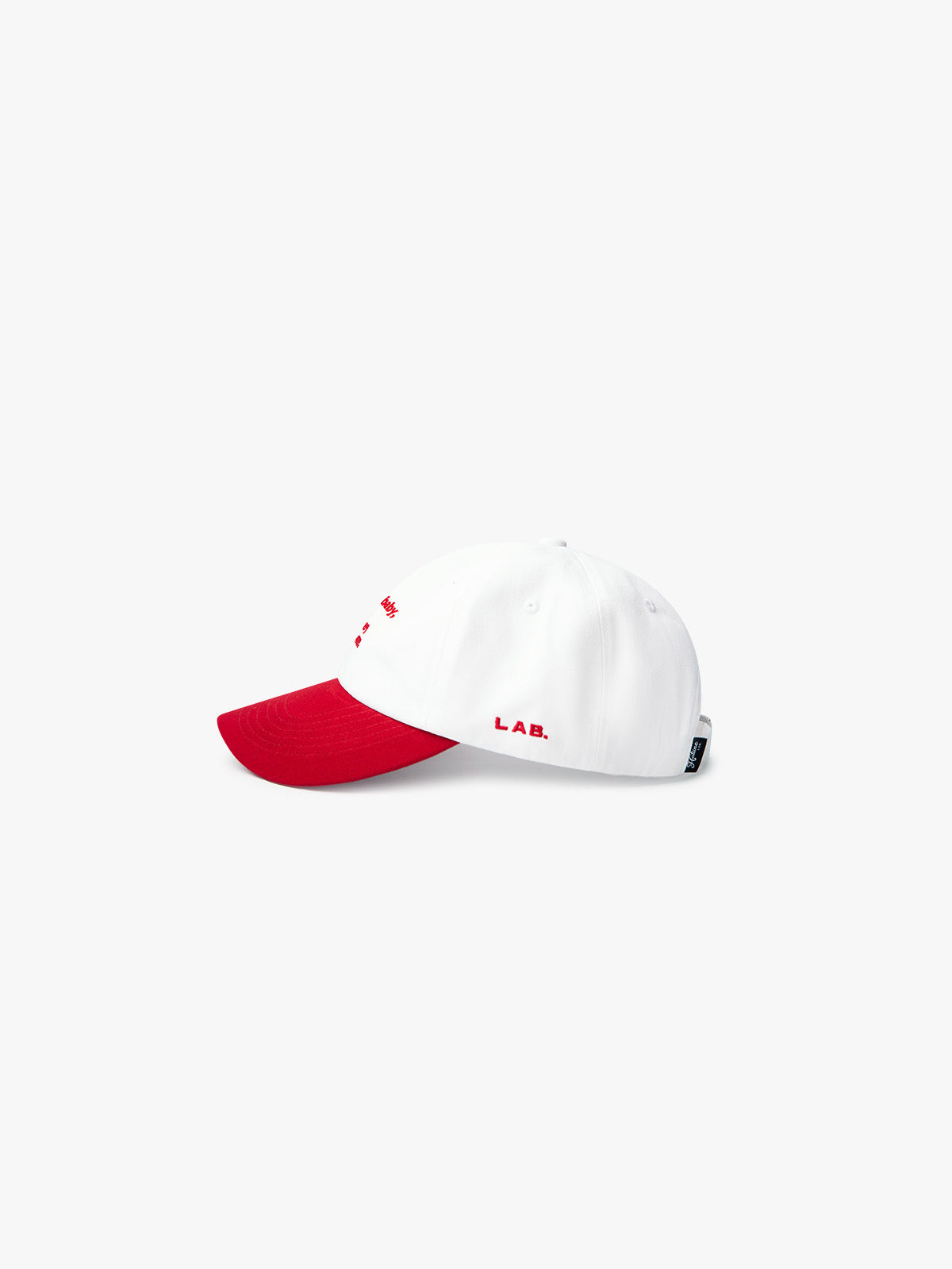 BORING - DAD CAP - WHITE/RED