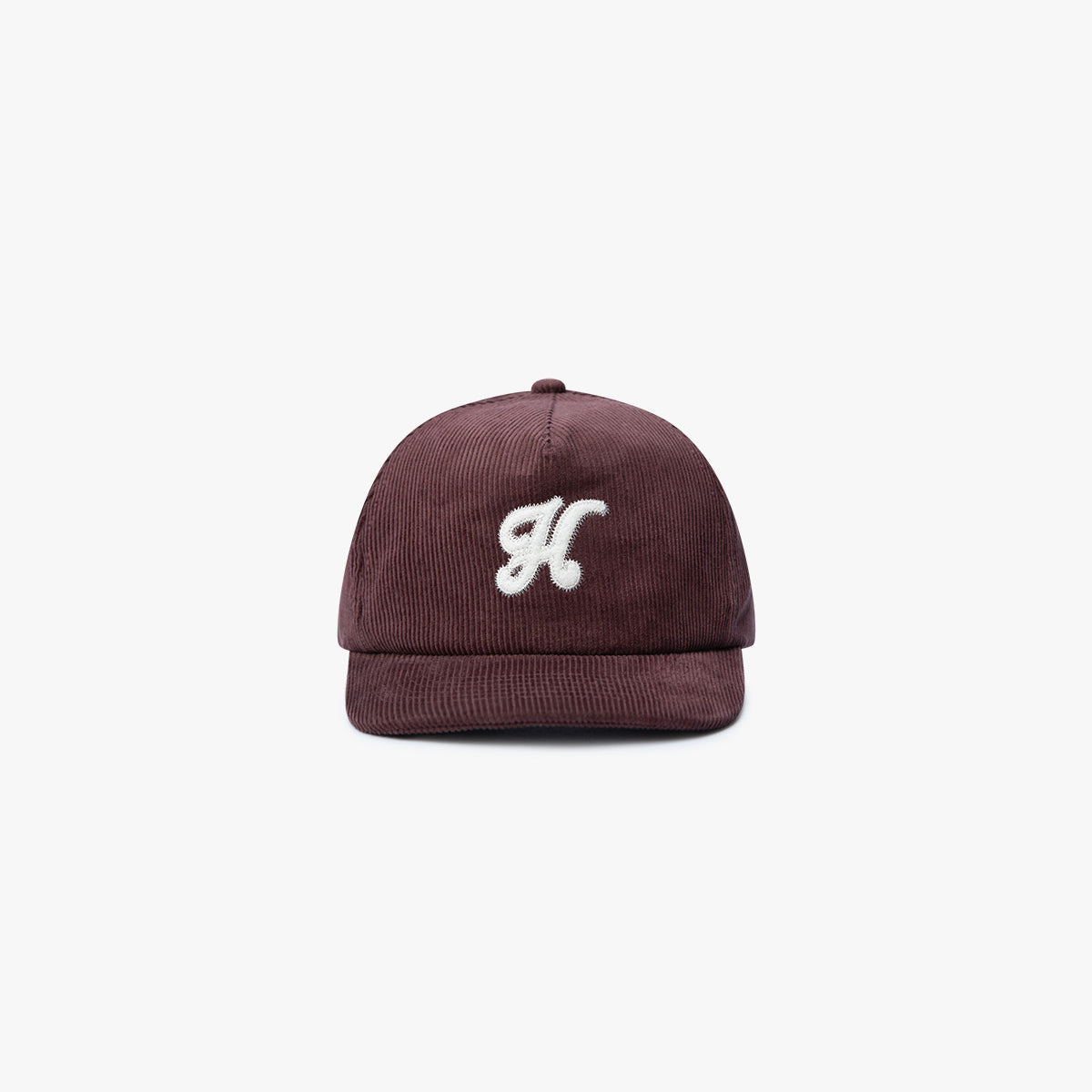 HERITAGE LOGO - 5-PANEL UNSTRUCTURED SNAPBACK - BROWN