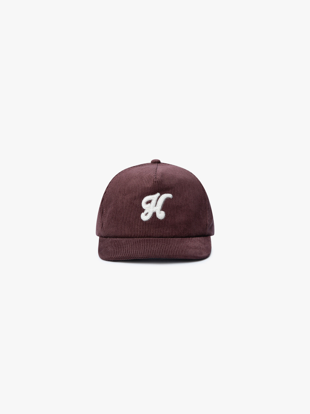 HERITAGE LOGO - 5-PANEL UNSTRUCTURED SNAPBACK - BROWN