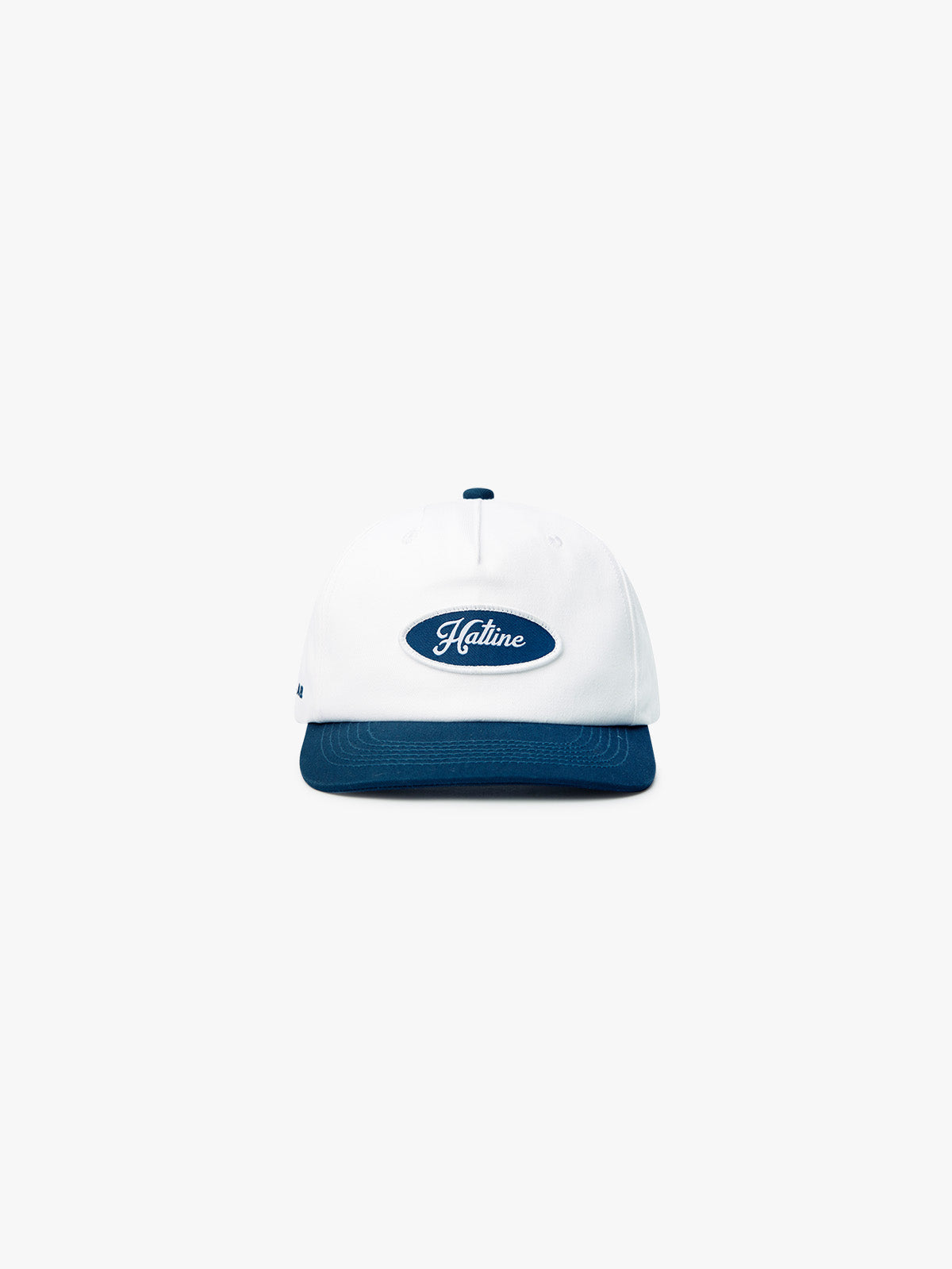 ICON - 5-PANEL UNSTRUCTURED SNAPBACK - WHITE/BLUE
