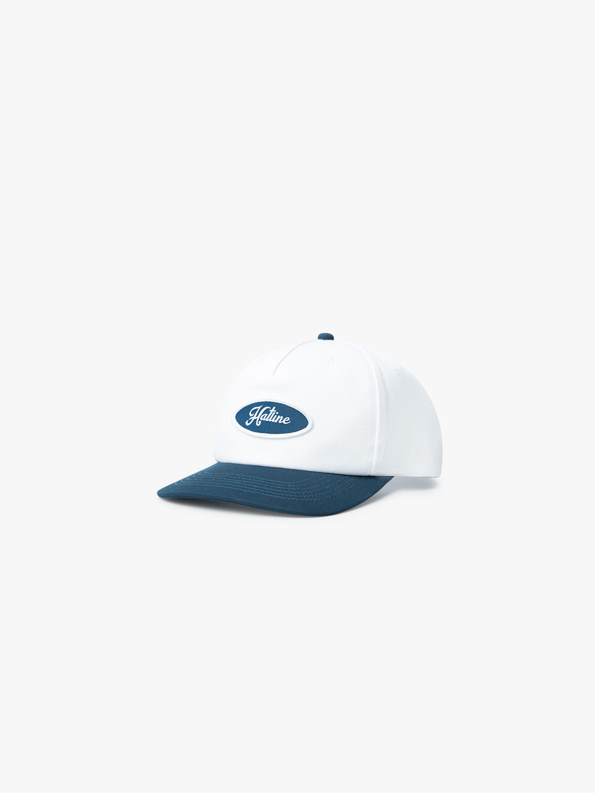 ICON - 5-PANEL UNSTRUCTURED SNAPBACK - WHITE/BLUE