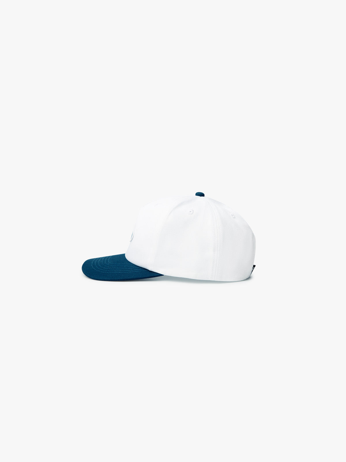 ICON - 5-PANEL UNSTRUCTURED SNAPBACK - WHITE/BLUE