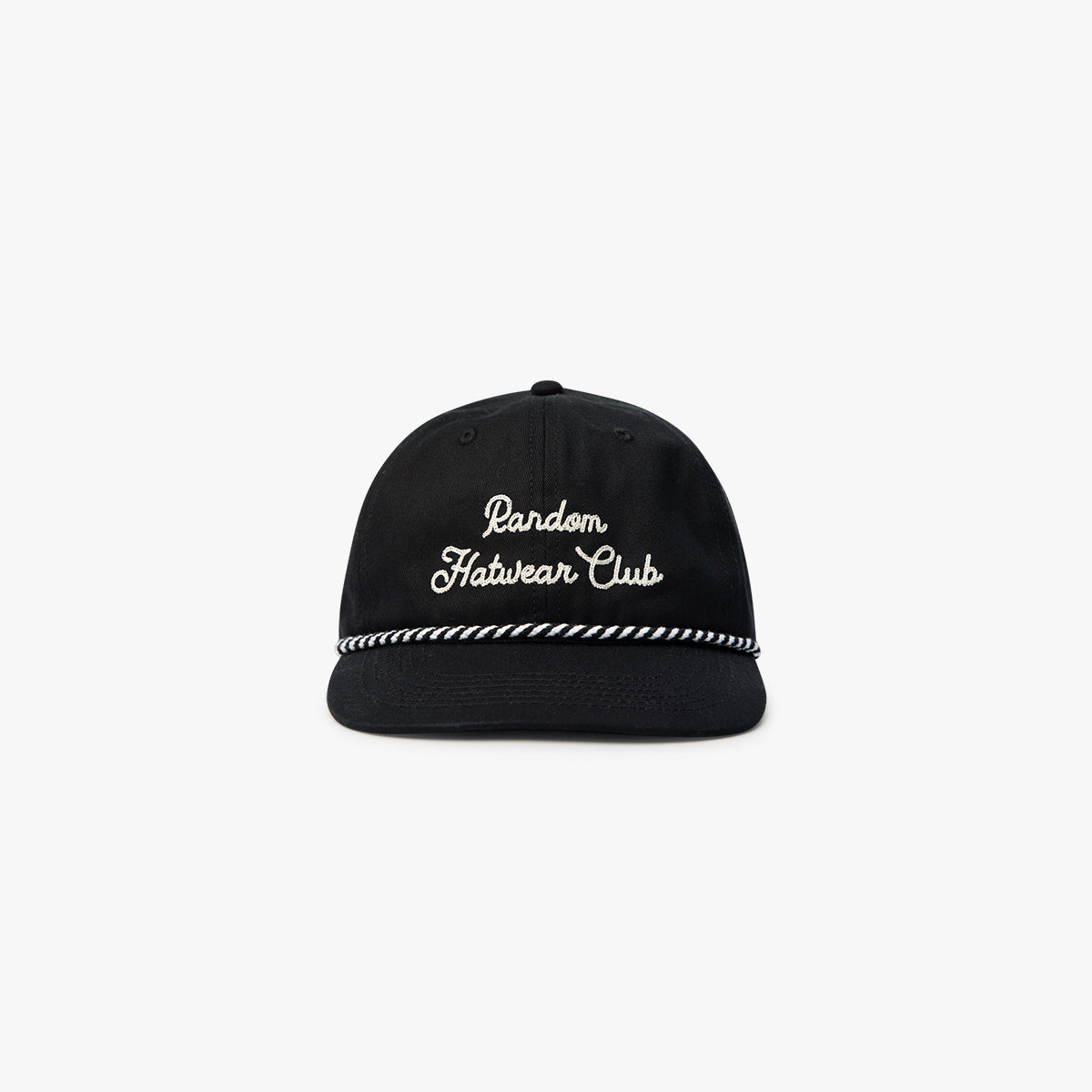 SOCIETY - 6-PANEL UNSTRUCTURED SNAPBACK - BLACK
