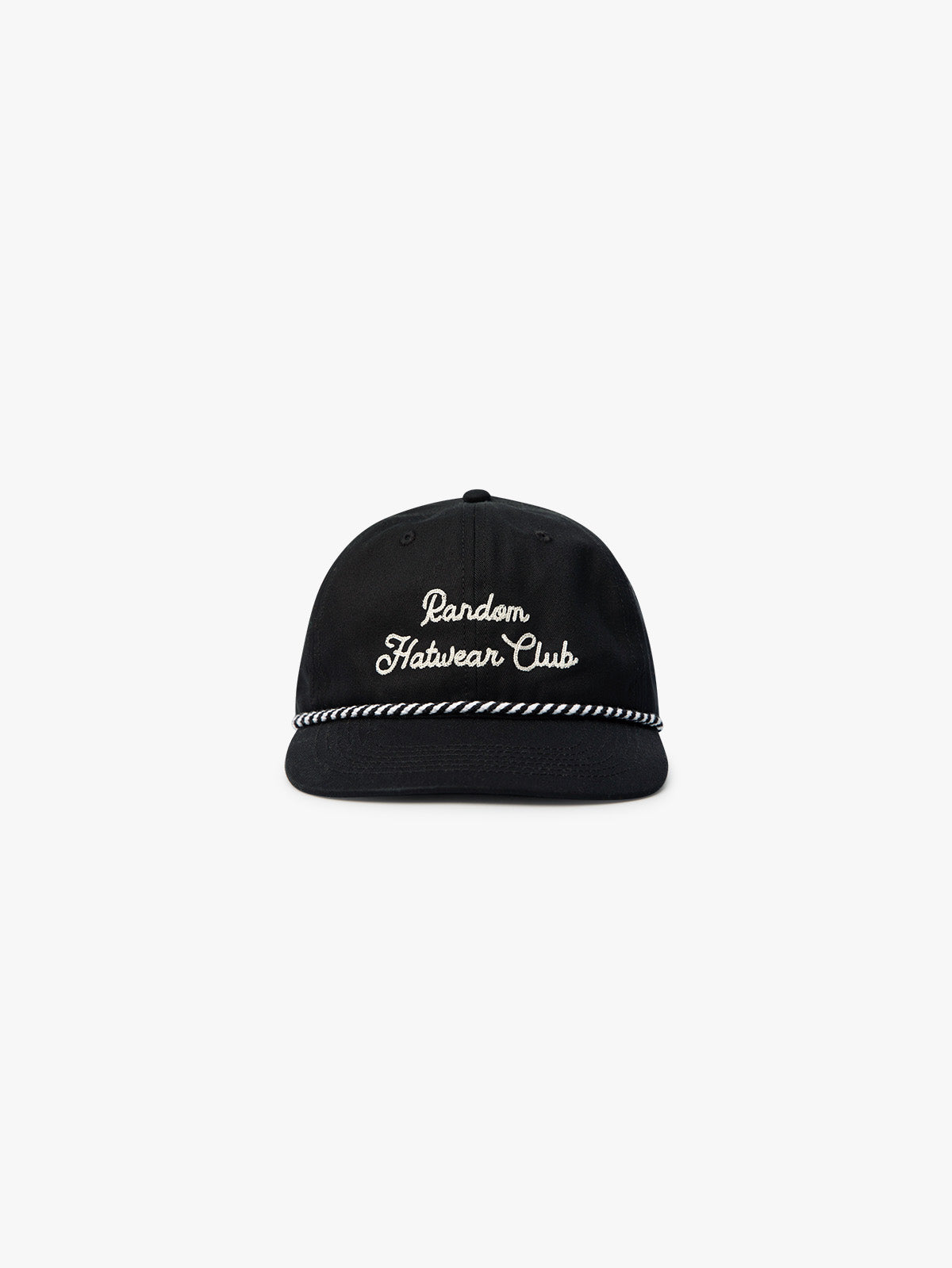 SOCIETY - 6-PANEL UNSTRUCTURED SNAPBACK - BLACK