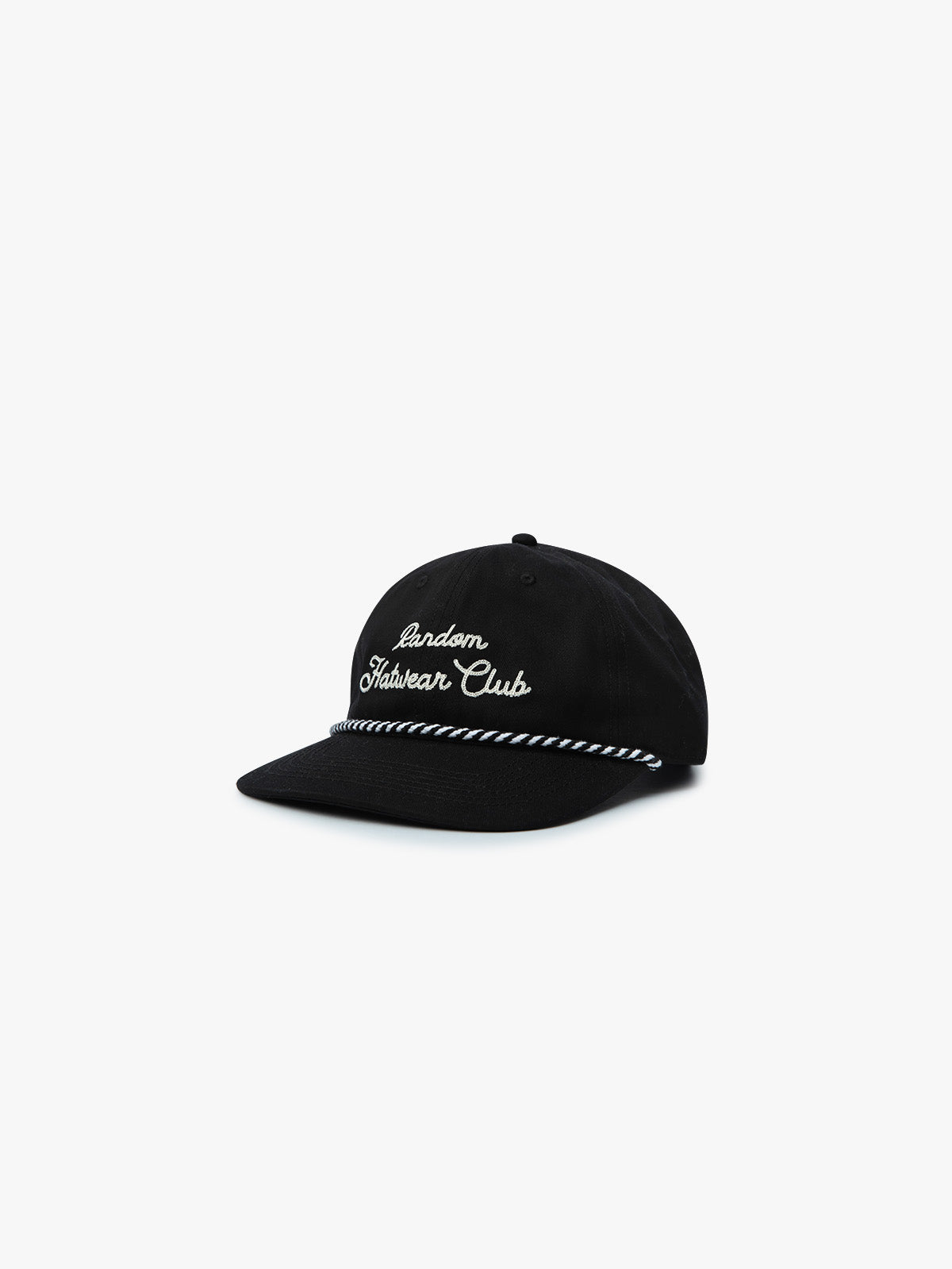 SOCIETY - 6-PANEL UNSTRUCTURED SNAPBACK - BLACK