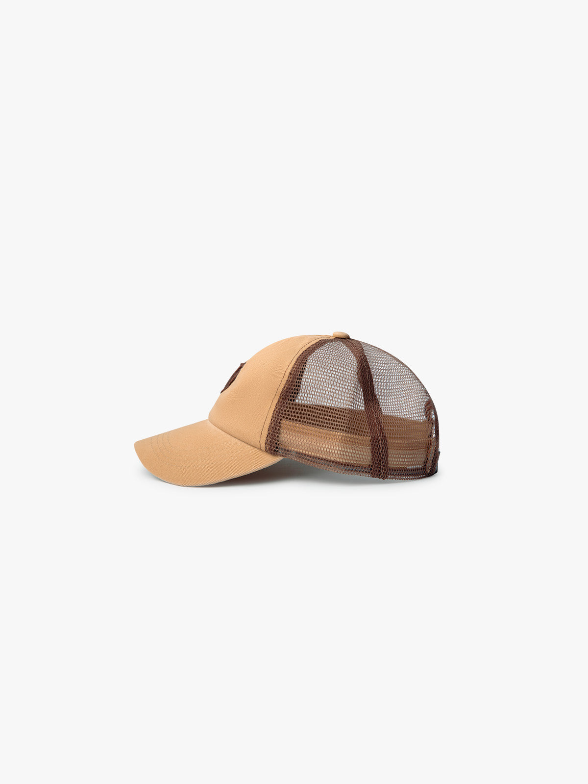 HERITAGE LOGO - TRUCKER CAP - BEIGE