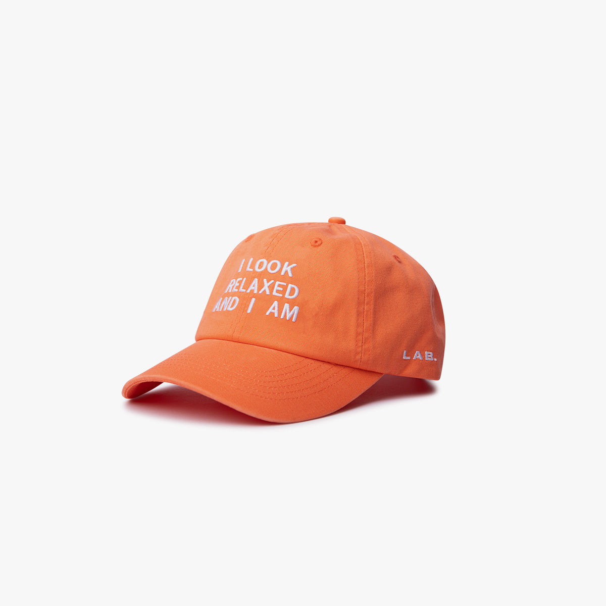 LOWKEY - DAD CAP - ORANGE