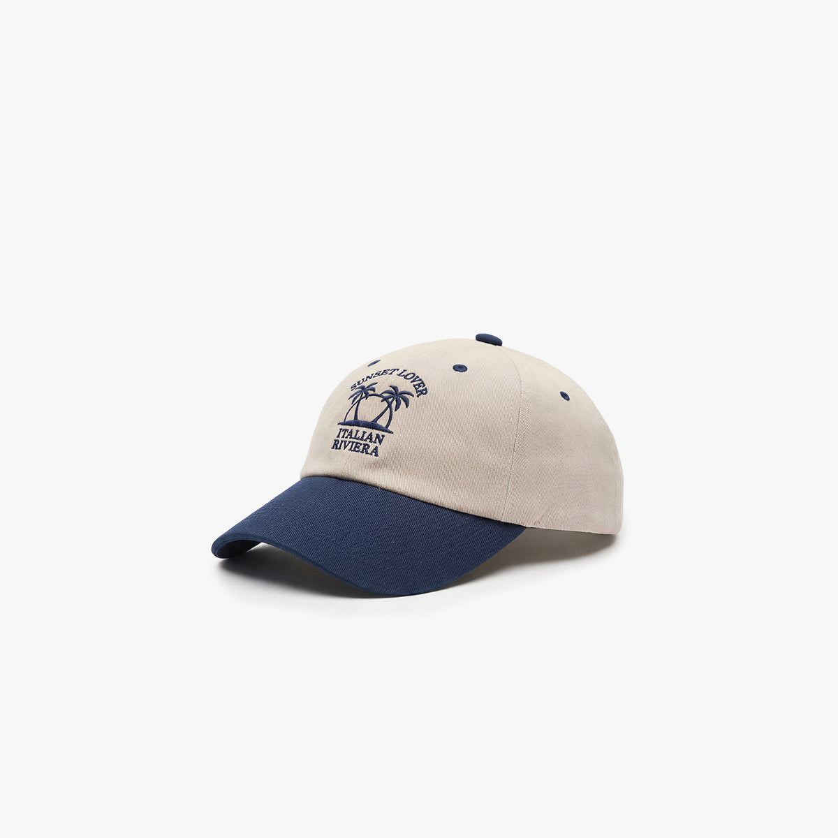 RIVIERA - DAD CAP - BEIGE/BLUE