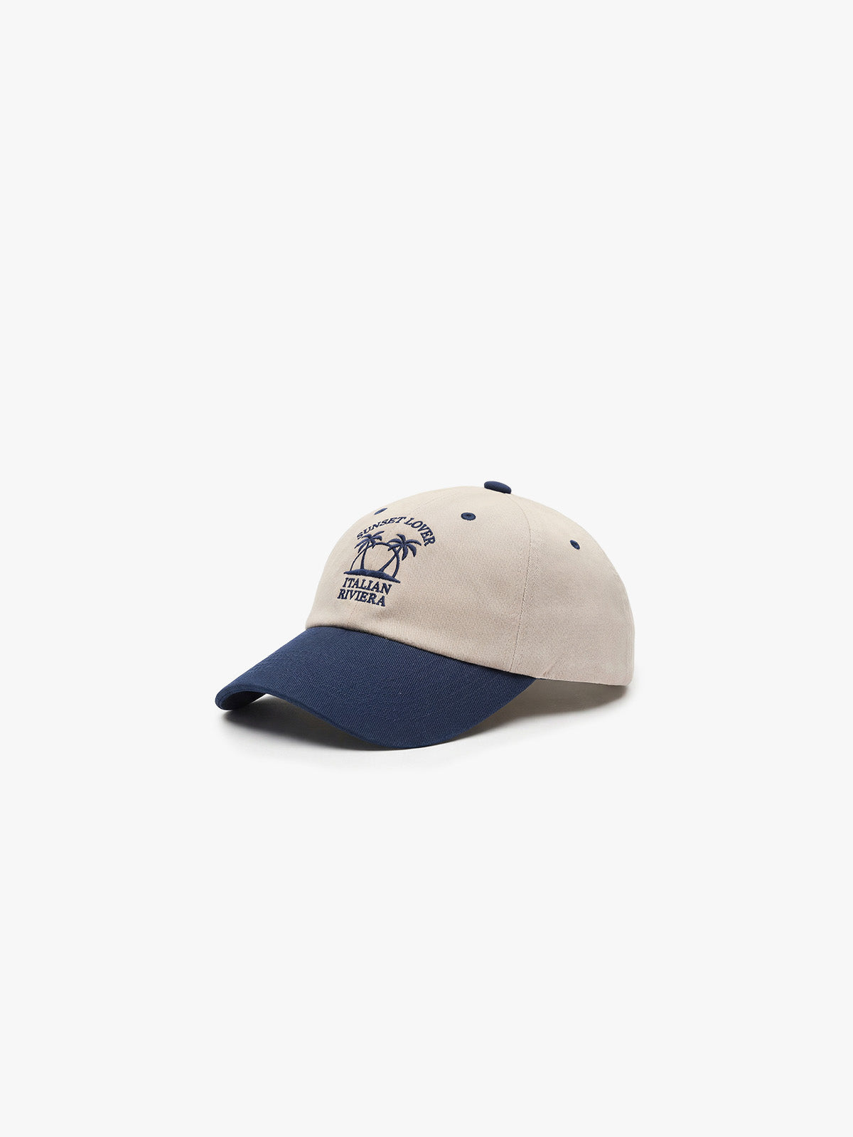 RIVIERA - DAD CAP - BEIGE/BLUE