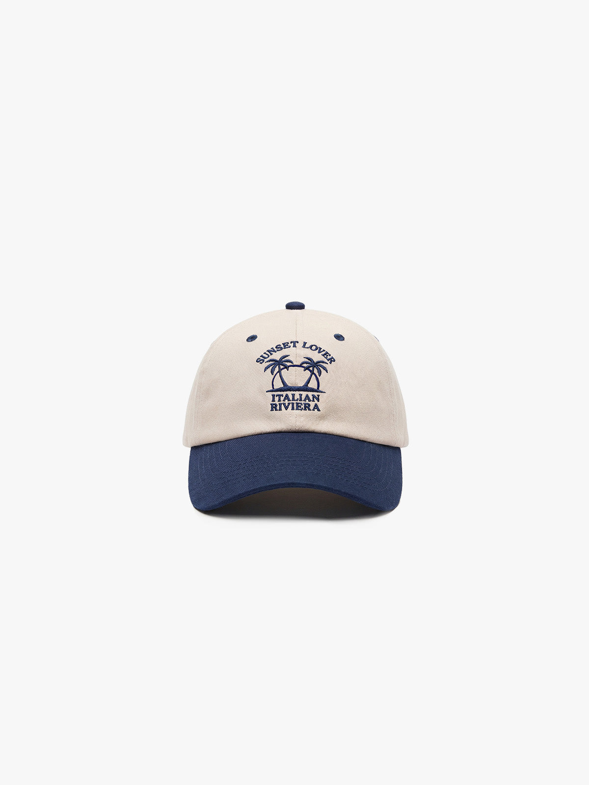 RIVIERA - DAD CAP - BEIGE/BLUE