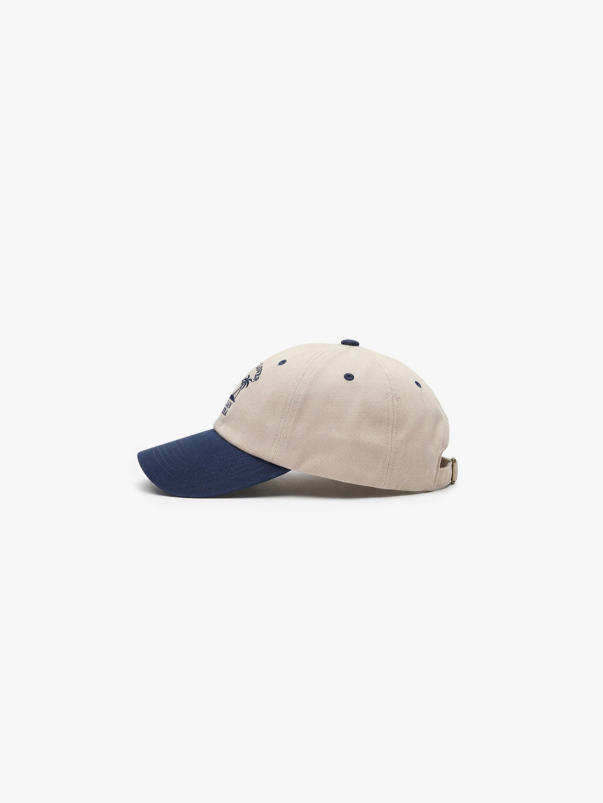 RIVIERA - DAD CAP - BEIGE/BLUE