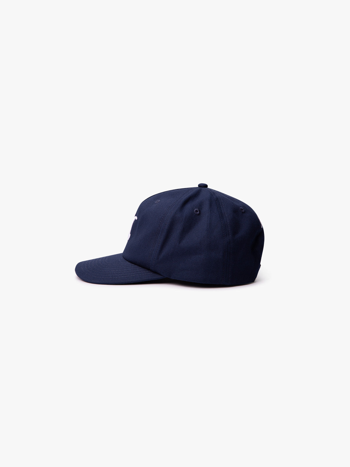 HERITAGE LOGO - 5-PANEL UNSTRUCTURED SNAPBACK - BLUE