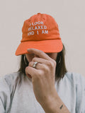 LOWKEY - DAD CAP - ORANGE
