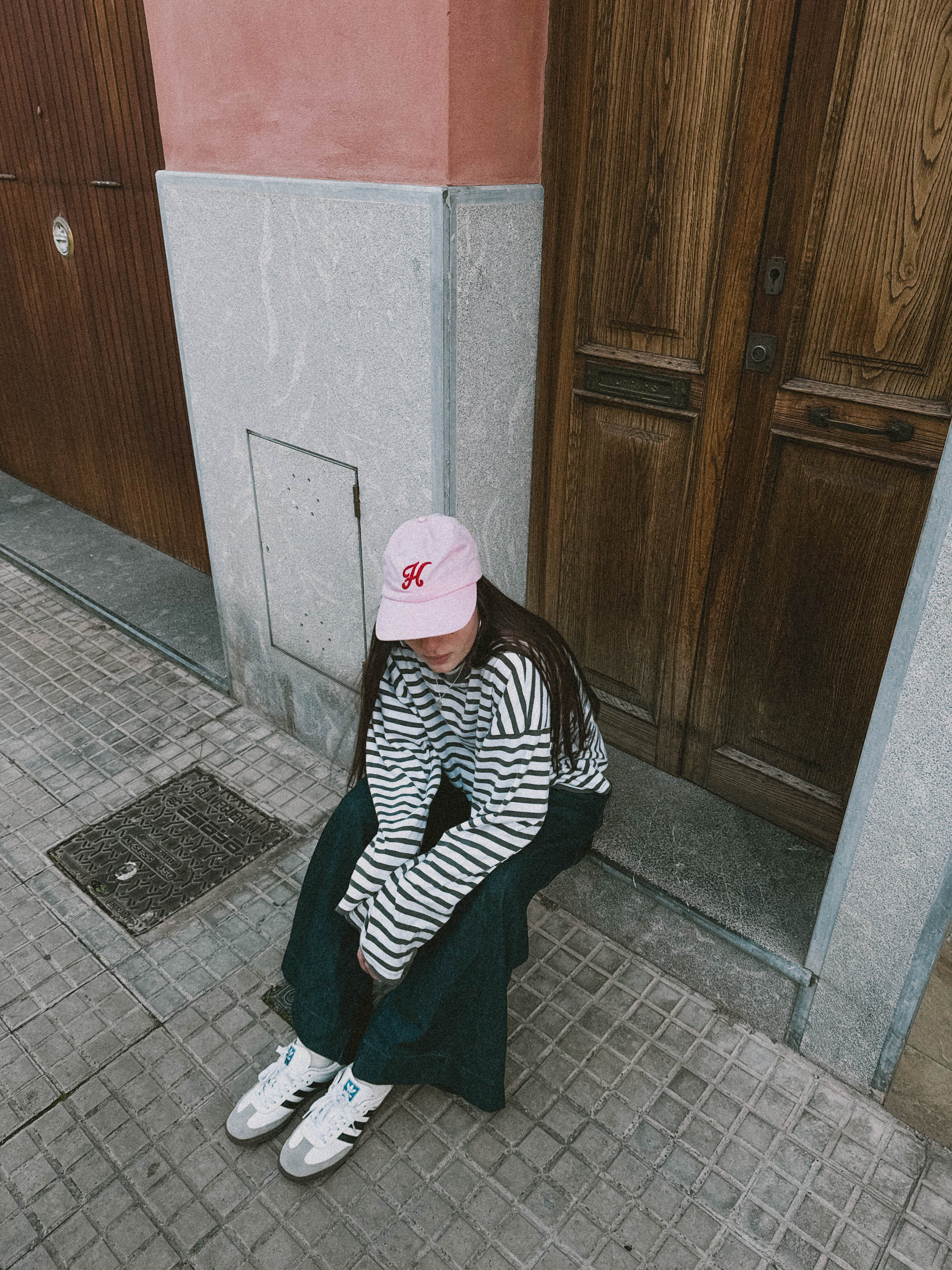 HERITAGE LOGO - DAD CAP - PINK