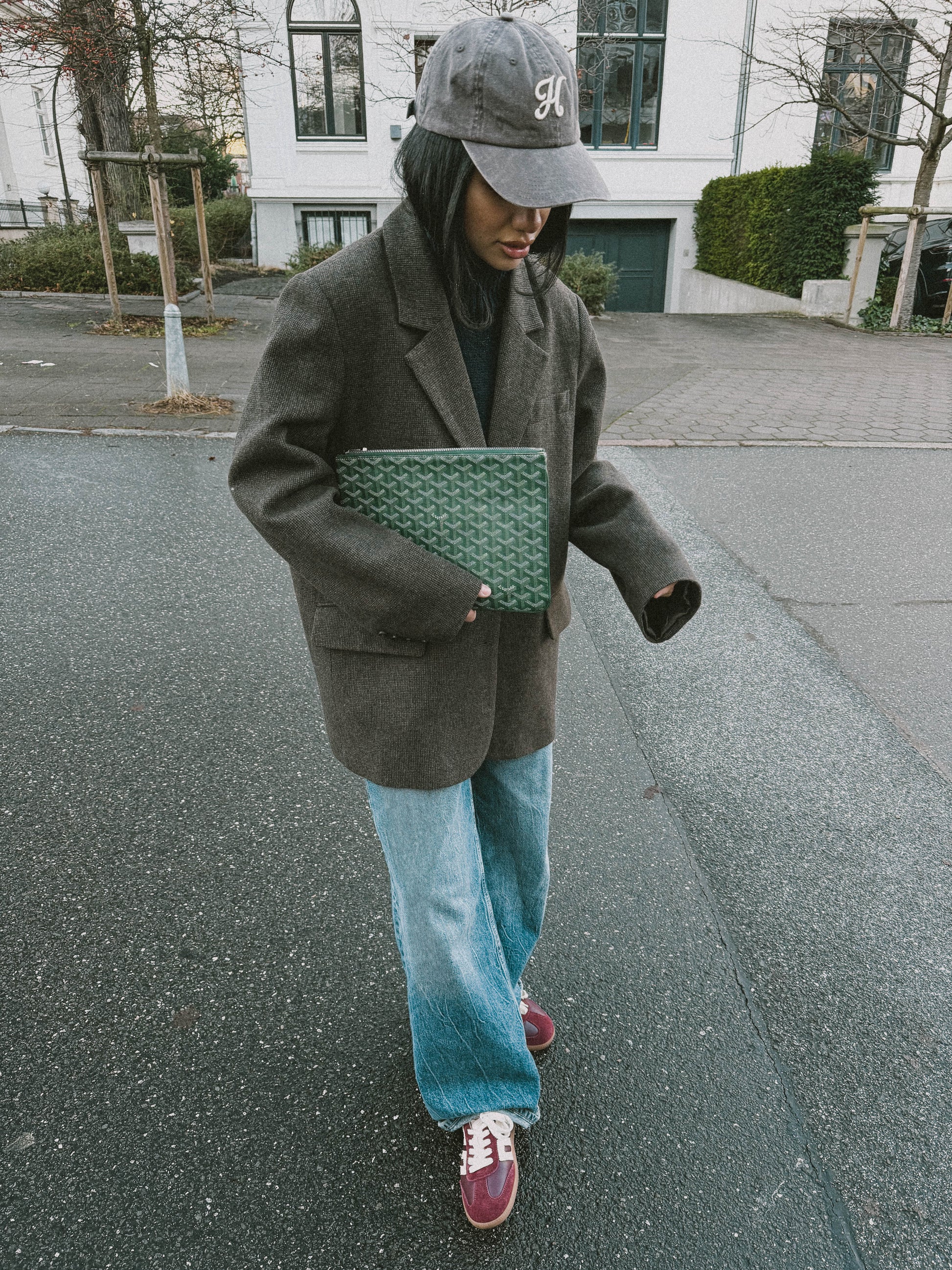 HERITAGE LOGO - DAD CAP - BROWN