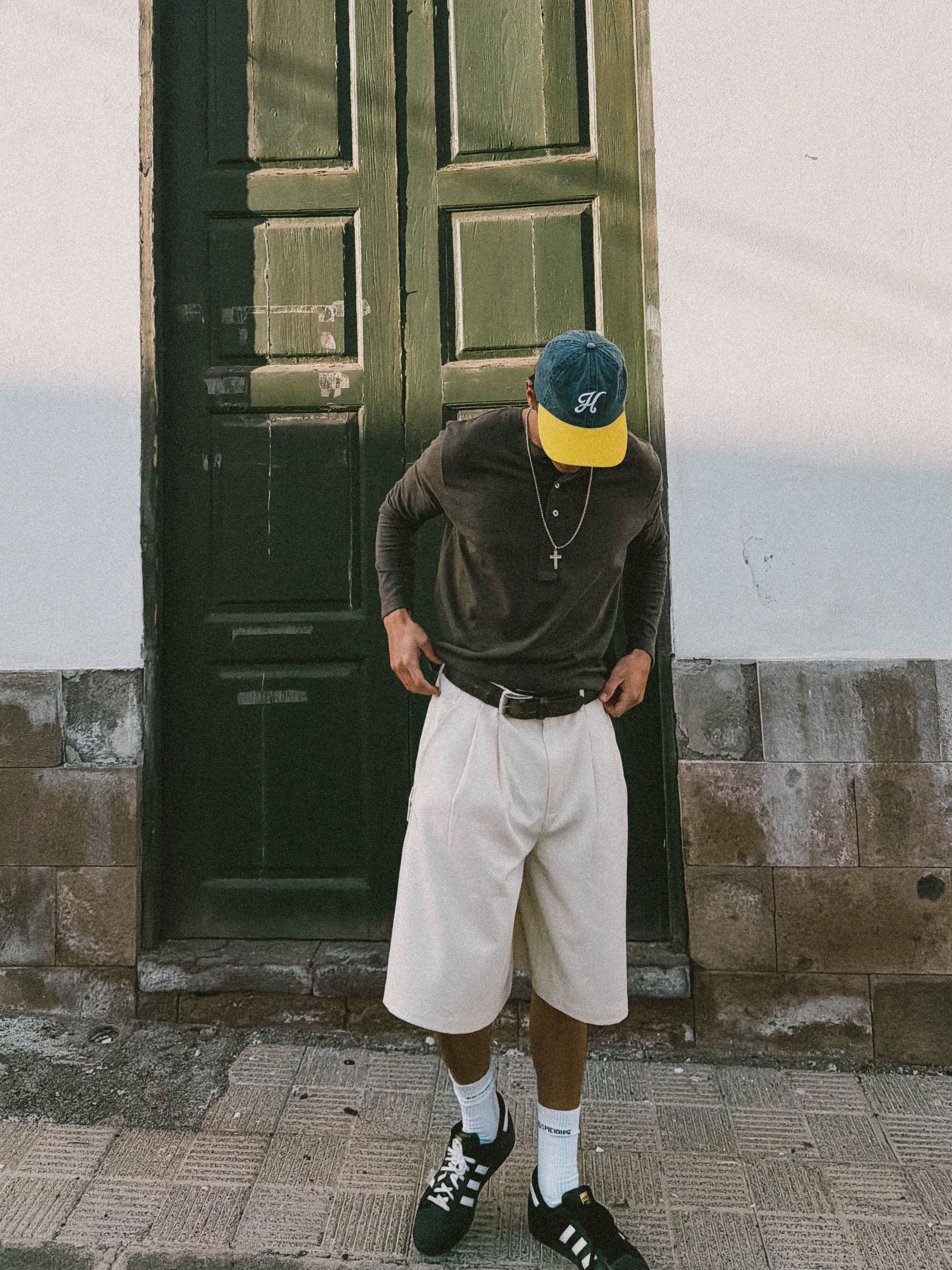 HERITAGE LOGO - DAD CAP - BLUE/YELLOW