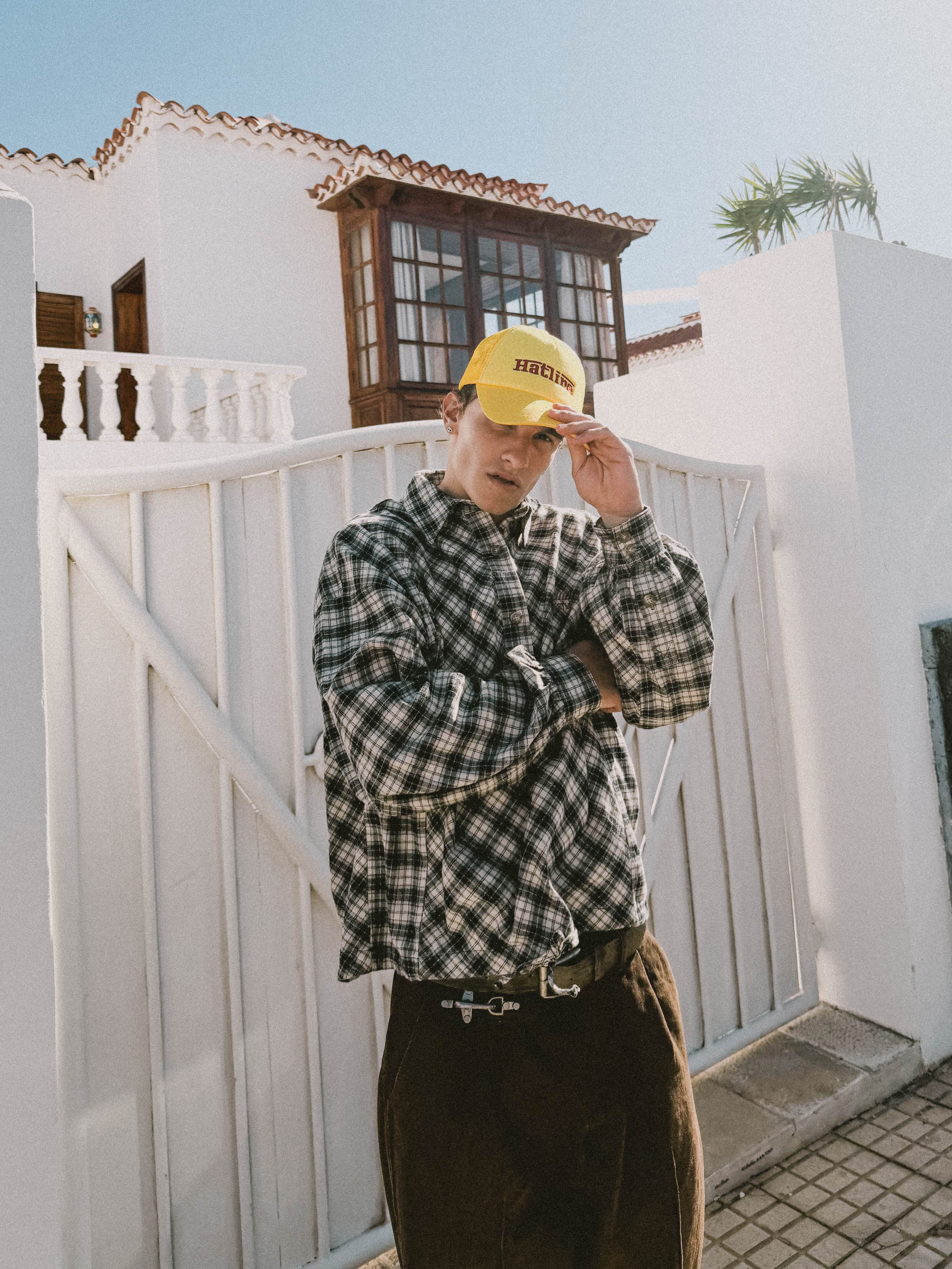 AUTOMOBILE - TRUCKER CAP FOAM - YELLOW