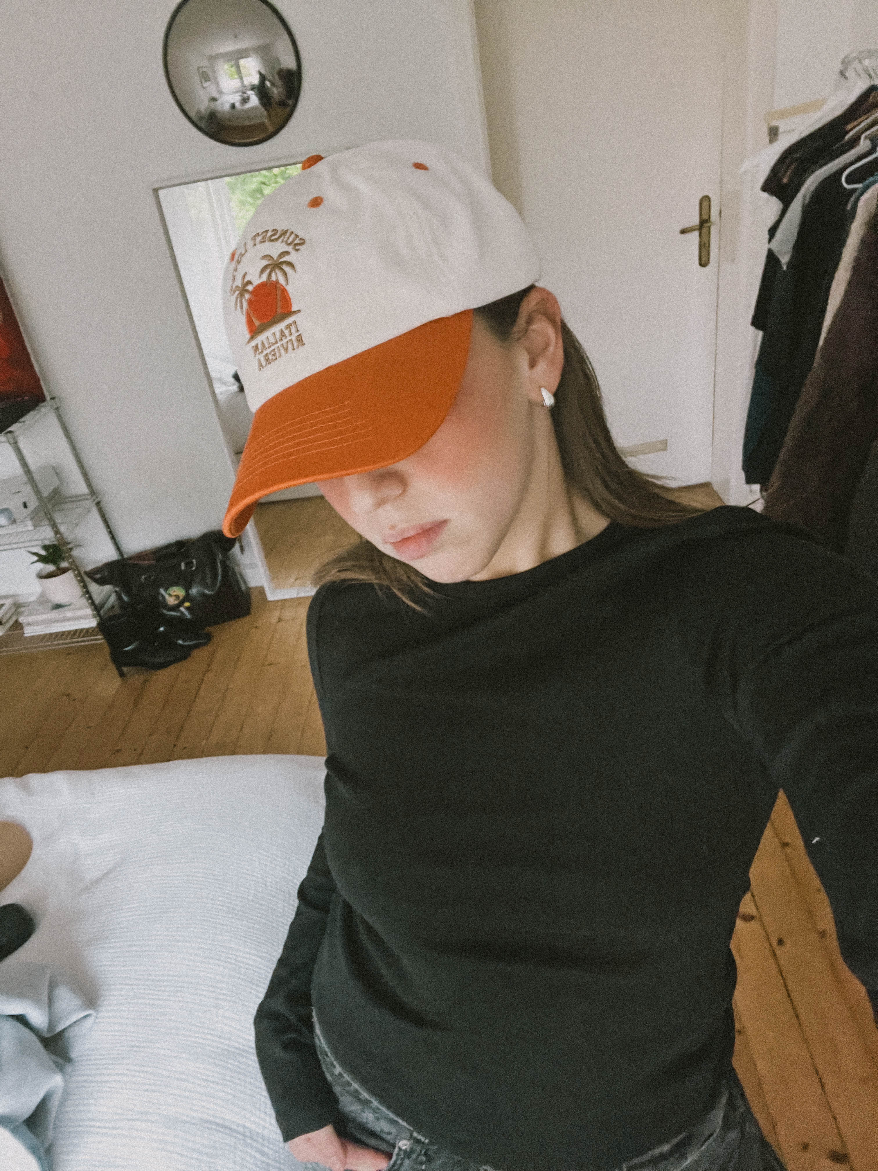 RIVIERA - DAD CAP - BEIGE/ORANGE