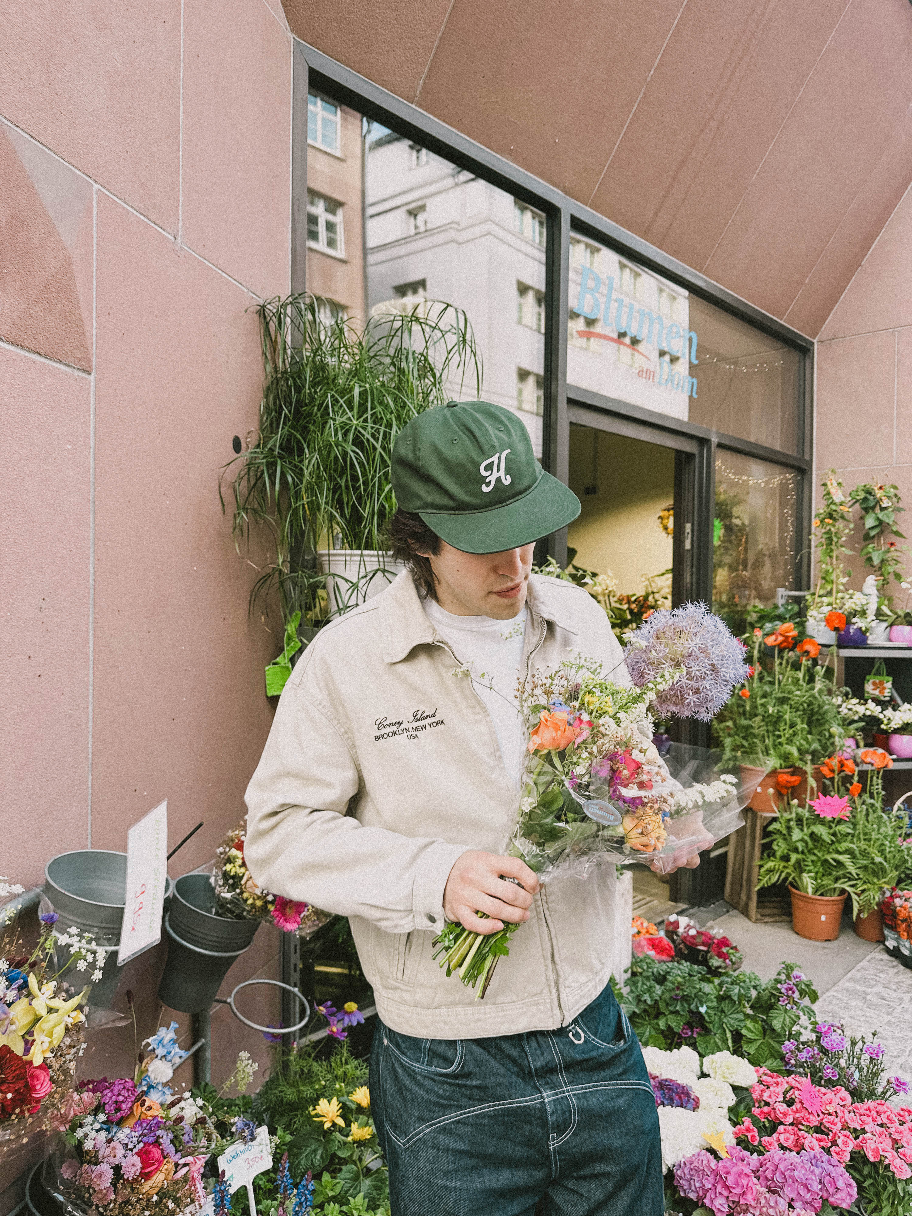 HERITAGE LOGO - 6-PANEL UNSTRUCTURED SNAPBACK - GREEN