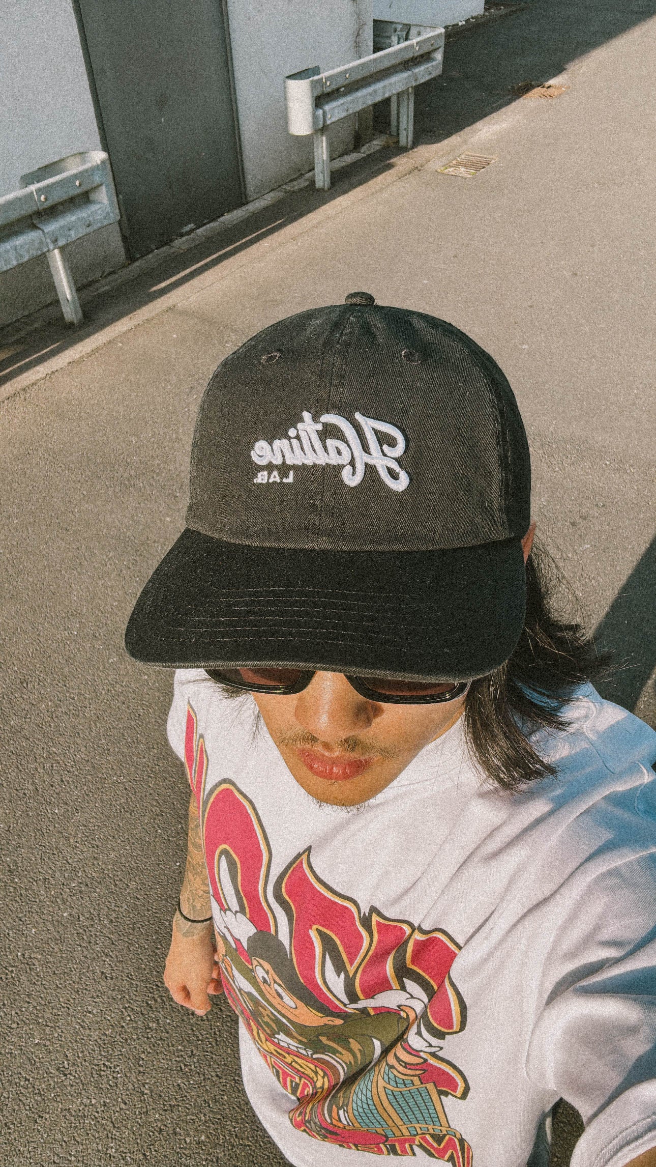 SIGNATURE LOGO - DAD CAP - BLACK