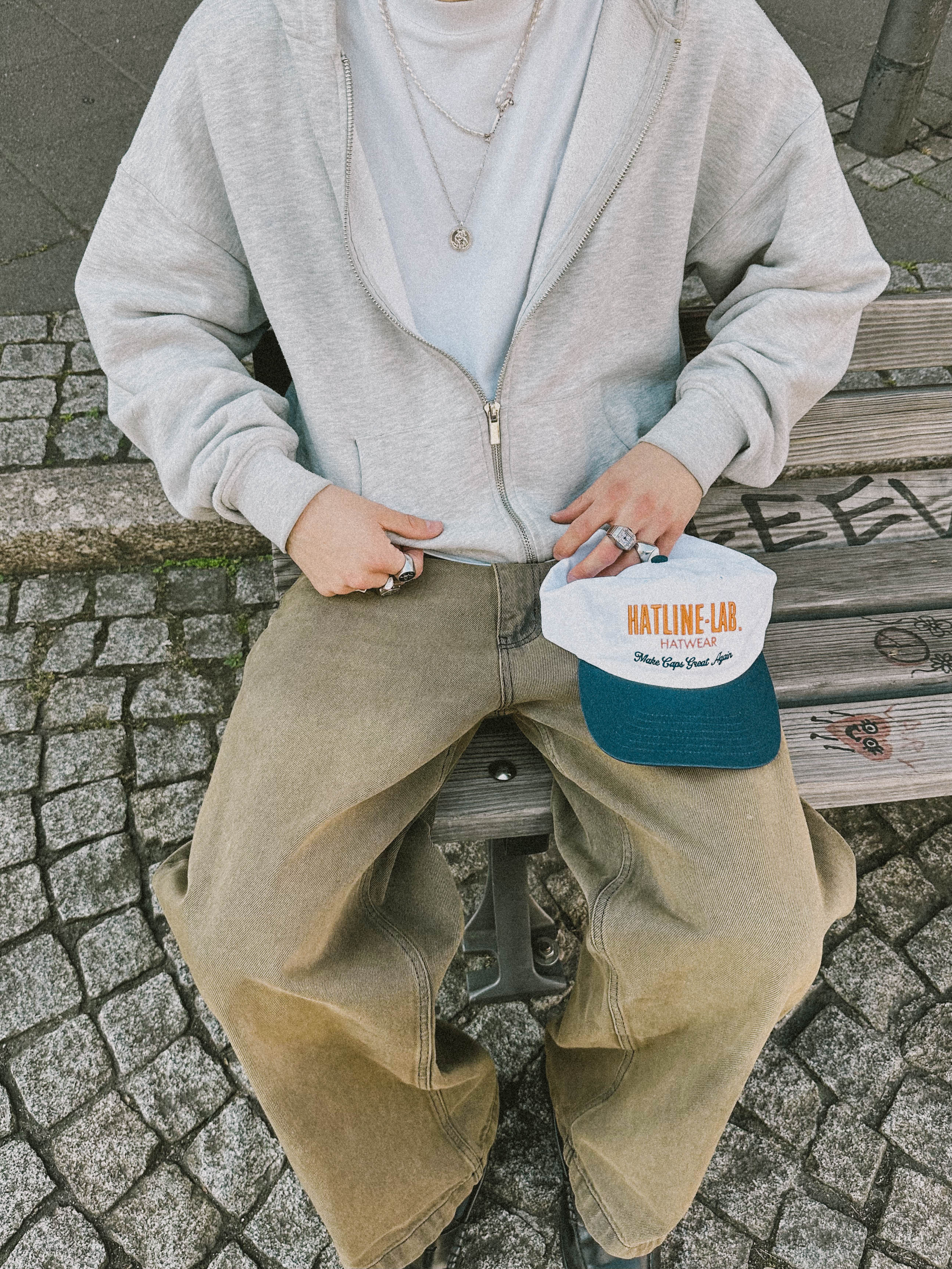 YACHT CLUB - DAD CAP - WHITE/BLUE